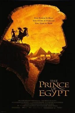 The Prince of Egypt — a chariot in a desert canyon